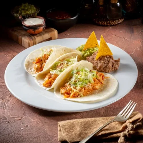 Tacos Mexicano Suave de Pollo
