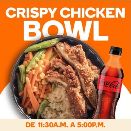 Crispy Chicken Bowl + Coca-Cola